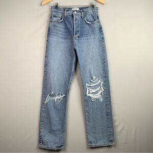 Agolde 90’s Pinch Waist Jeans in Backdrop. Style#A154C-1206. Women’s Size 29.